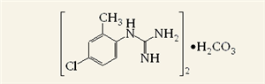 4-Chloro-2-methylphenylguanidine carbonate